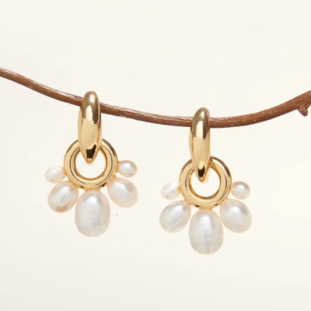 Mignonne Gavigan Pearl Earrings